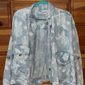 Urban Outfitters tropical light weight jacket